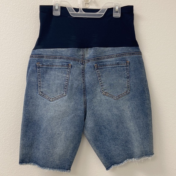 Maternity Bermuda Jean Short NWT - Picture 6 of 8